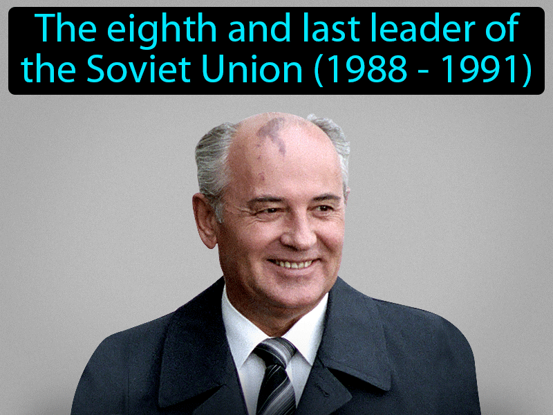 Mikhail Gorbachev Definition with no text