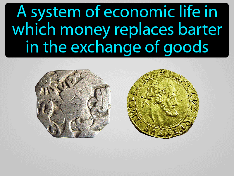 Money Economy Definition with no text