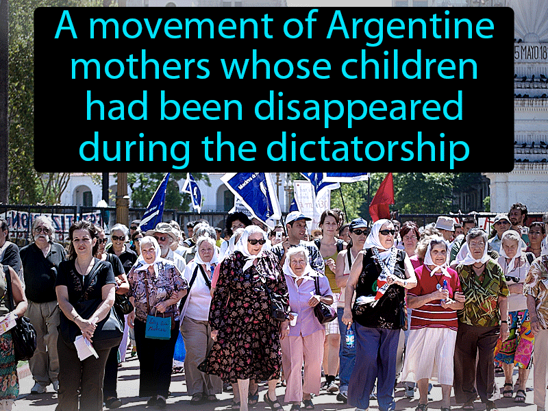 Mothers Of The Plaza De Mayo Definition with no text