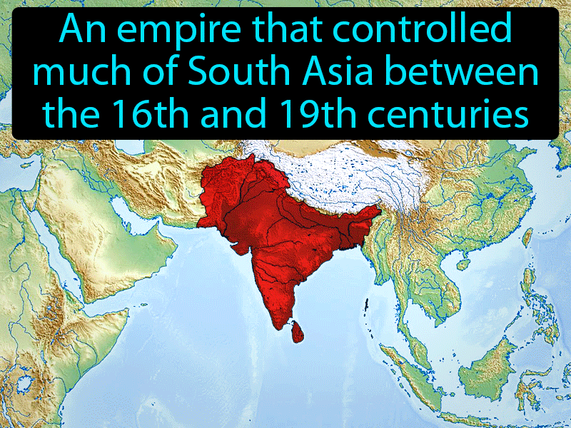 Mughal Empire Definition with no text