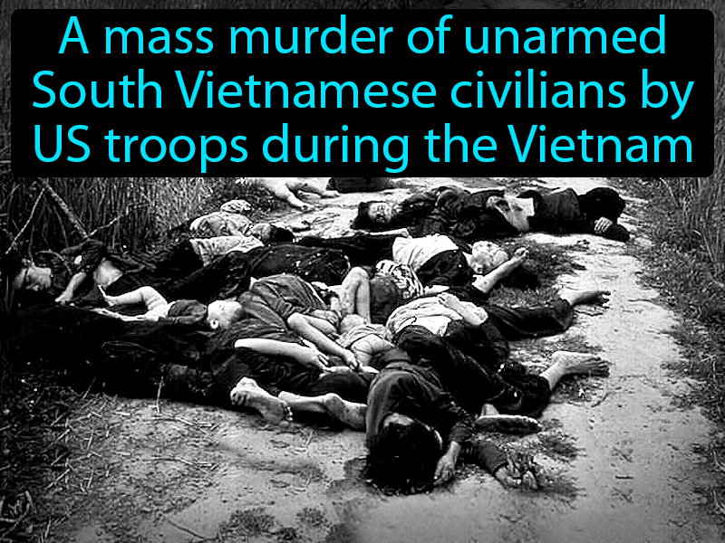 My Lai Massacre Definition with no text