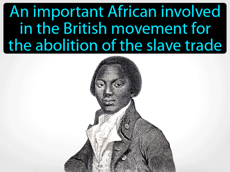 Olaudah Equiano Definition with no text
