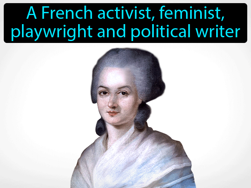 Olympe De Gouges Definition with no text