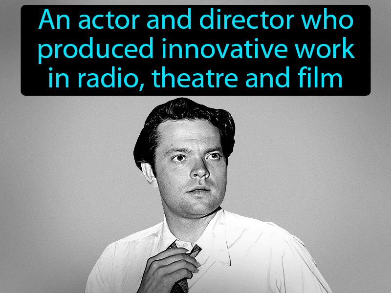 Orson Welles Definition with no text