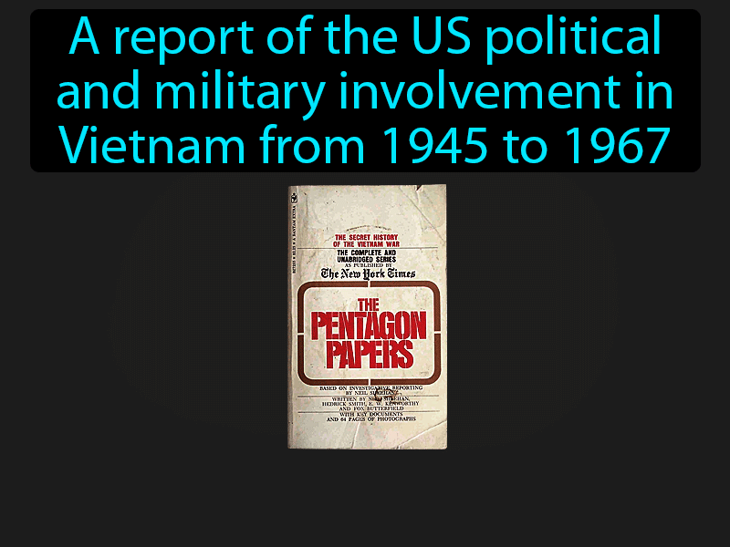 Pentagon Papers Definition with no text