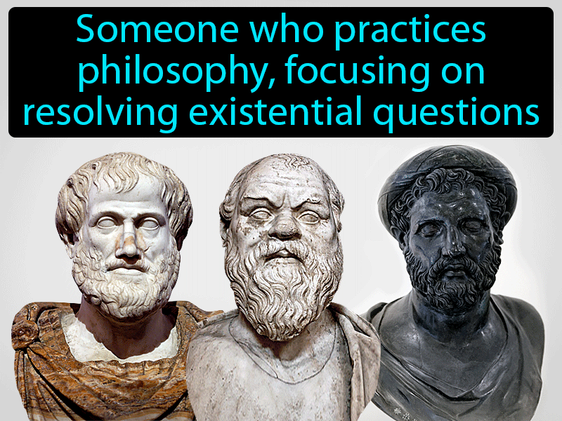 Philosopher Definition with no text