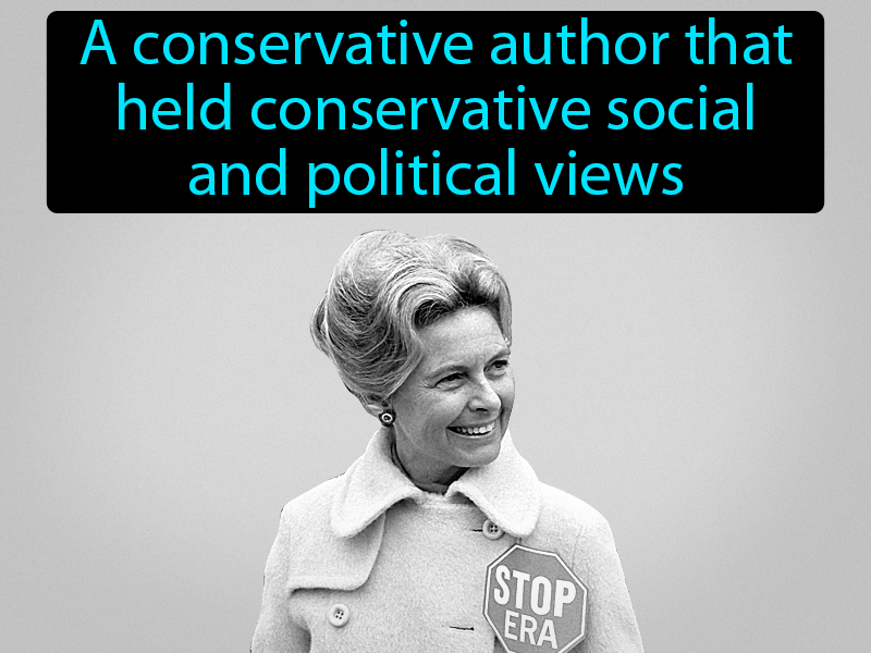 Phyllis Schlafly Definition with no text