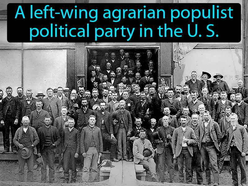 Populist Party Definition with no text