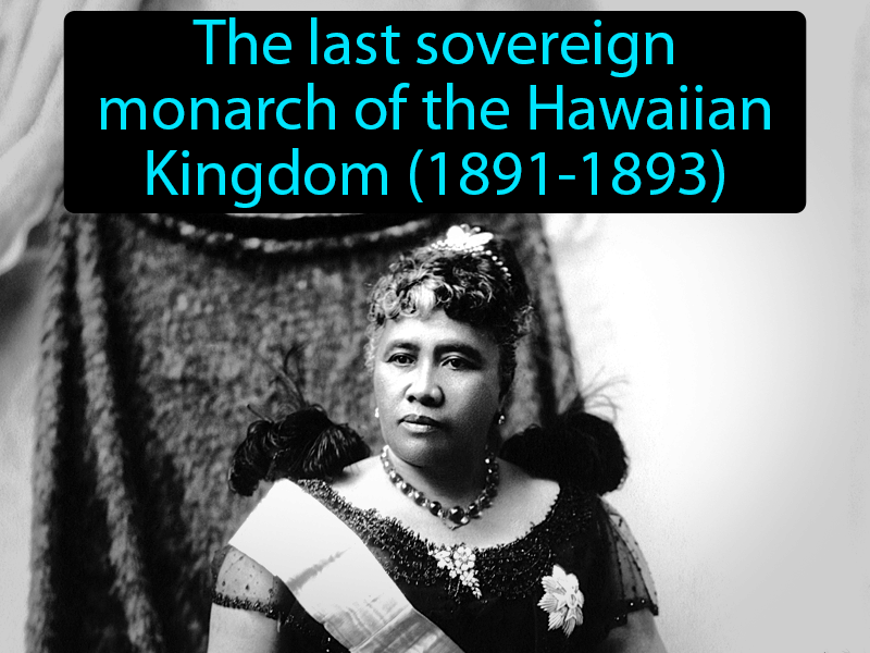 Queen Liliuokalani Definition with no text