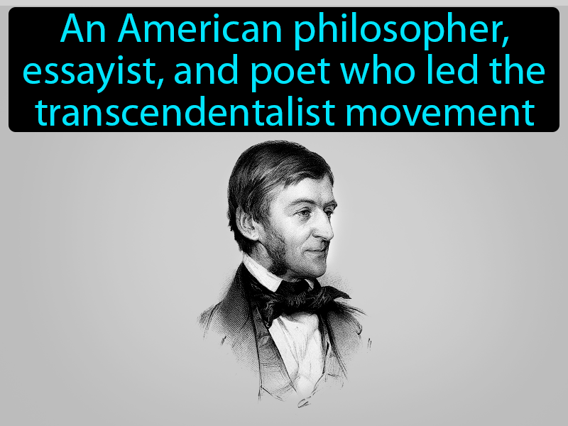 Ralph Waldo Emerson Definition with no text