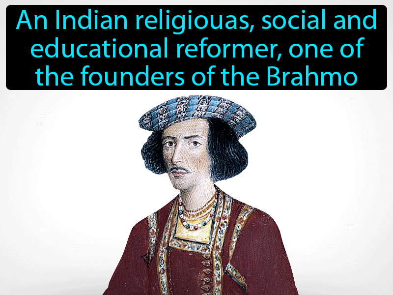 Ram Mohan Roy Definition with no text