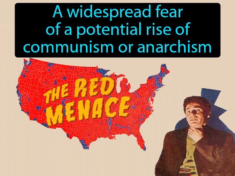Red Scare Definition with no text