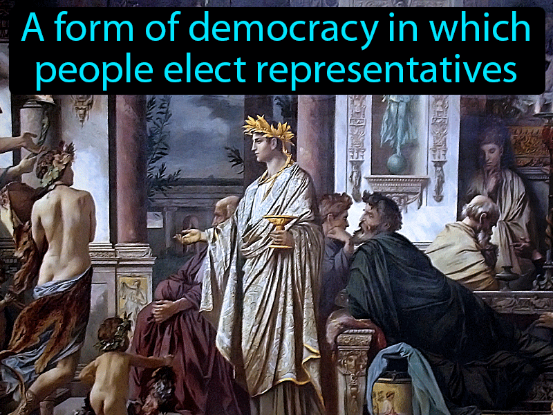 Representative Democracy Definition with no text