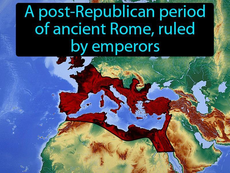 Roman Empire Definition with no text