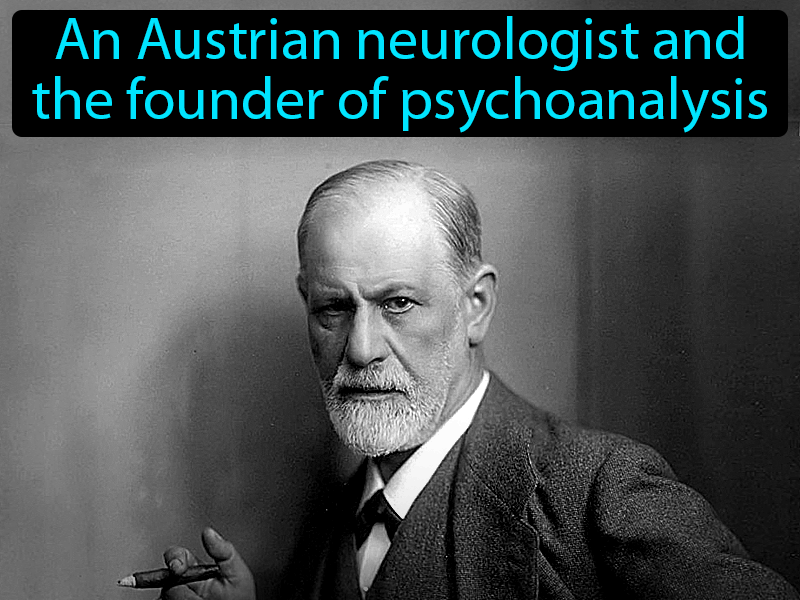 Sigmund Freud Definition with no text