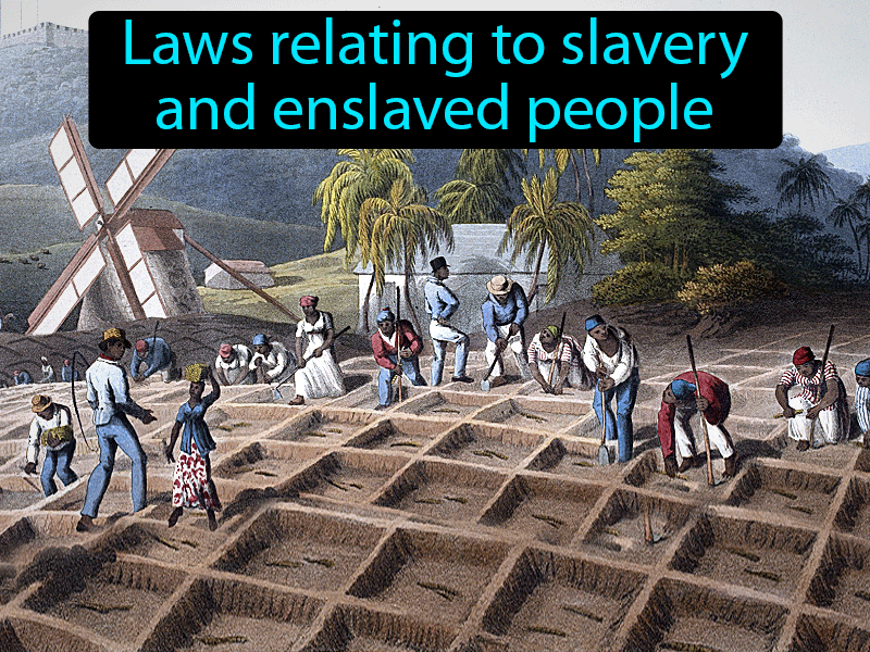 Slave Codes Definition with no text