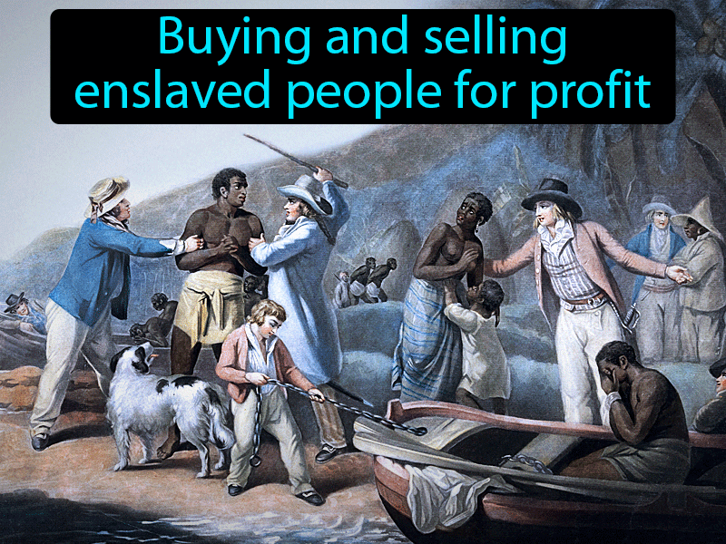 Slave Trade Definition with no text
