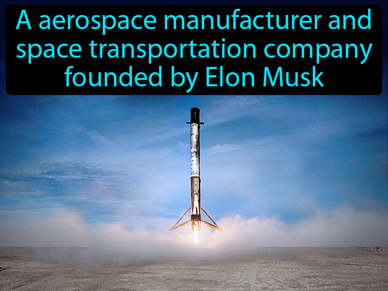 SpaceX Definition with no text