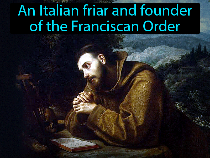 St Francis Of Assisi Definition with no text