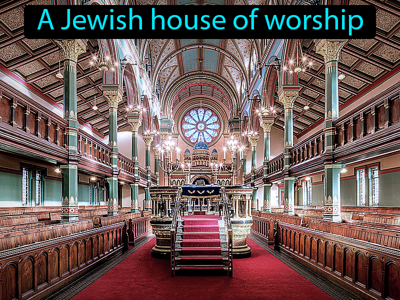 Synagogue Definition with no text