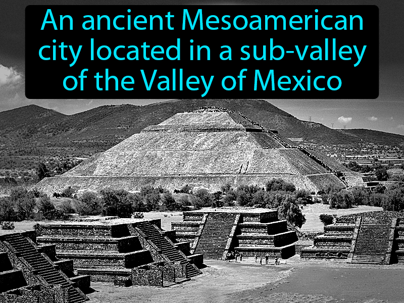 Teotihuacan Definition with no text