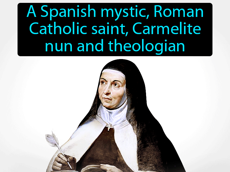 Teresa Of Avila Definition with no text