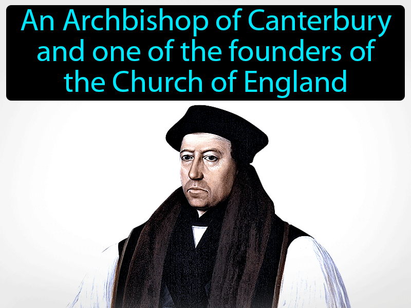 Thomas Cranmer Definition with no text