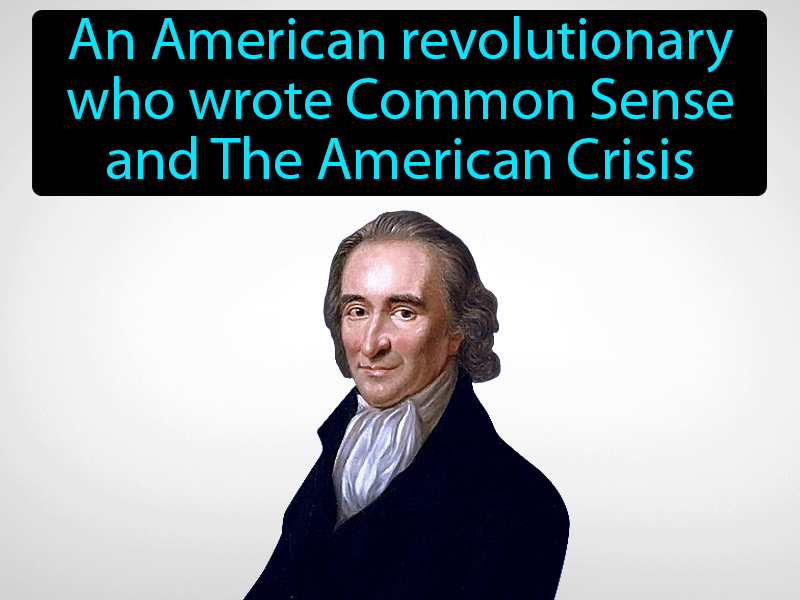 Thomas Paine Definition with no text