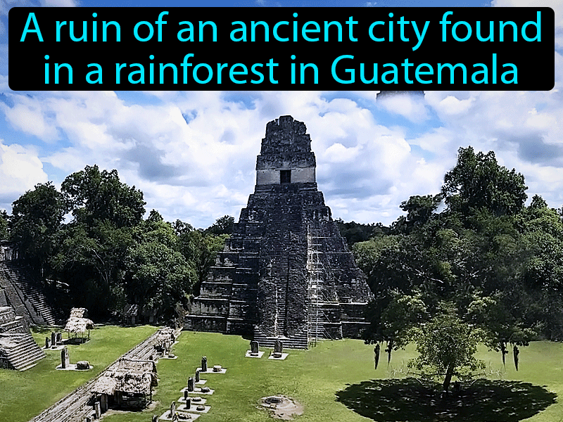 Tikal Definition with no text