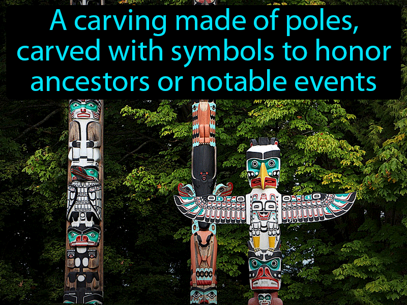 Totem Pole Definition with no text