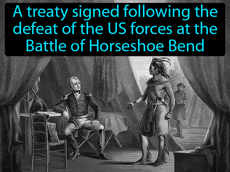 Treaty Of Fort Jackson Definition with no text