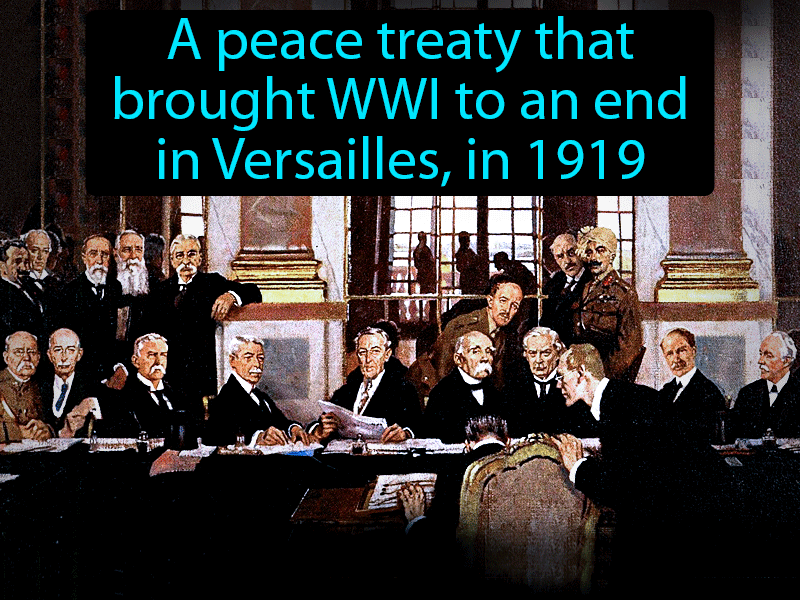 Treaty Of Versailles Definition with no text