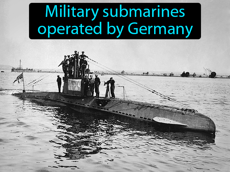 U-boat Definition with no text