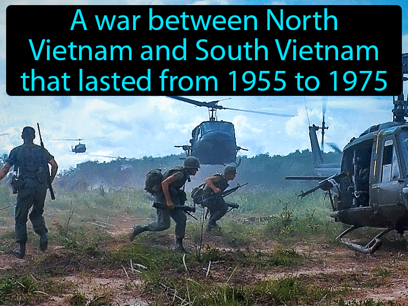 Vietnam War Definition with no text