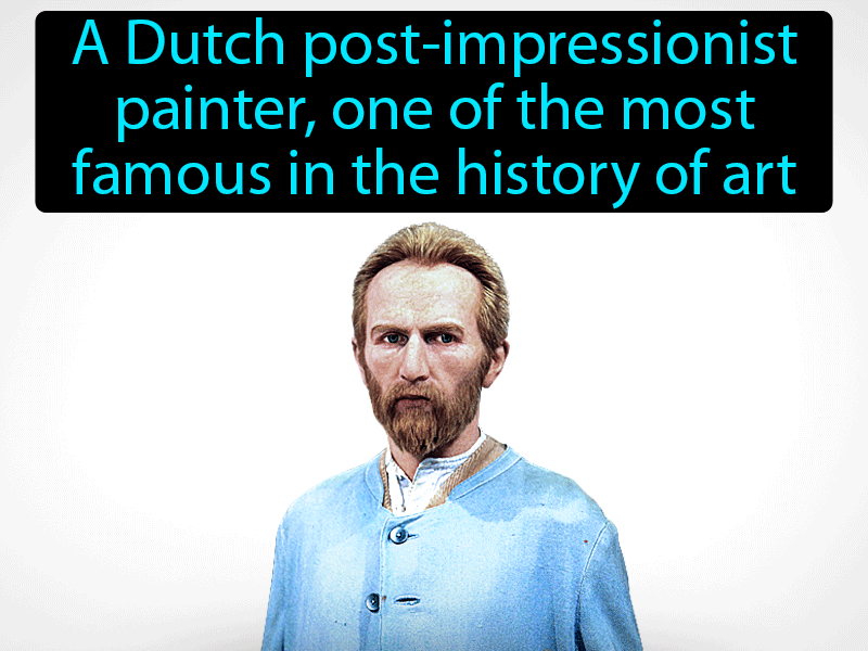 Vincent Van Gogh Definition with no text