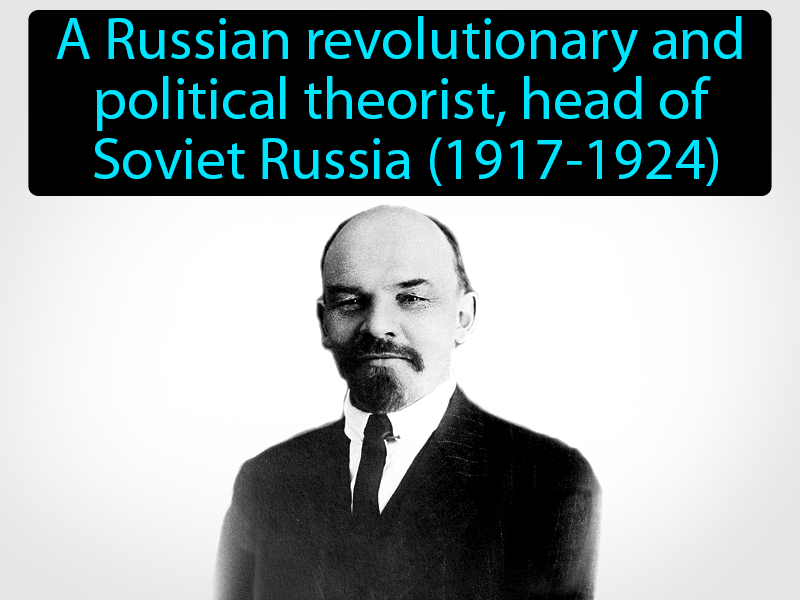 Vladimir Lenin Definition with no text