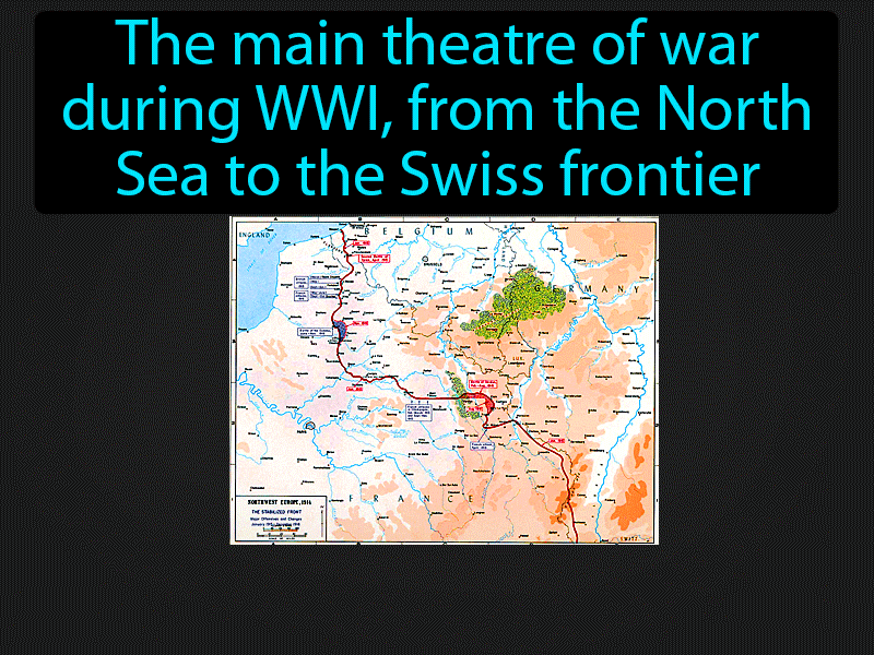 Western Front Definition with no text
