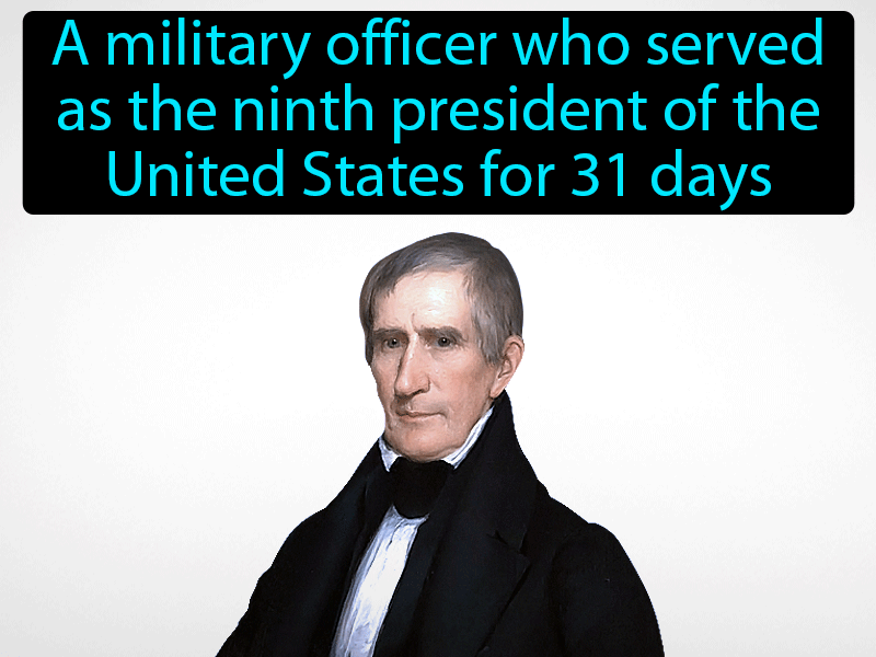 William Henry Harrison Definition with no text