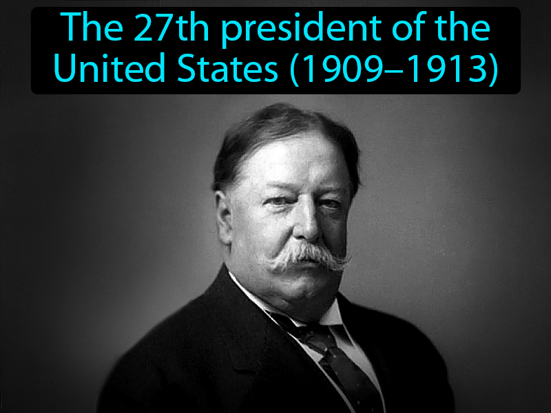 William Howard Taft Definition with no text