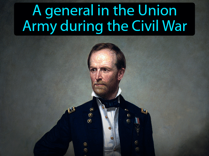 William Tecumseh Sherman Definition with no text