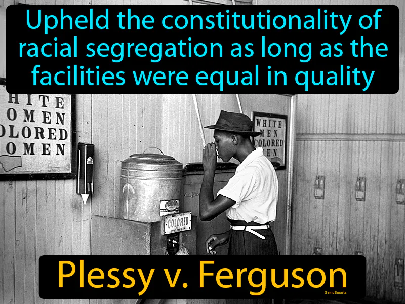 Plessy V Ferguson Definition Plessy V Ferguson Definition