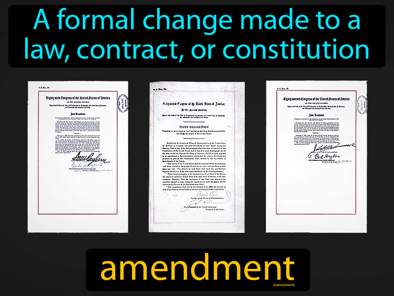 Amendment Definition