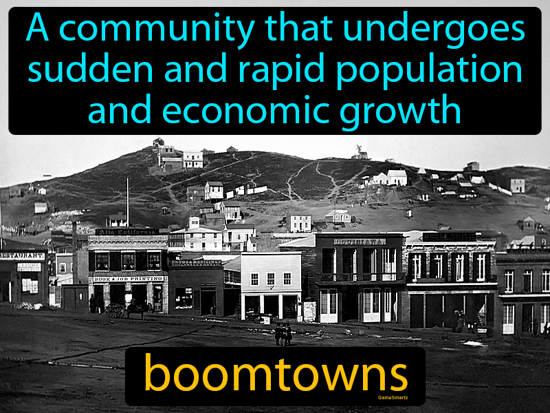 Boomtowns Definition