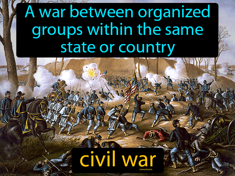 Civil War Definition Image GameSmartz