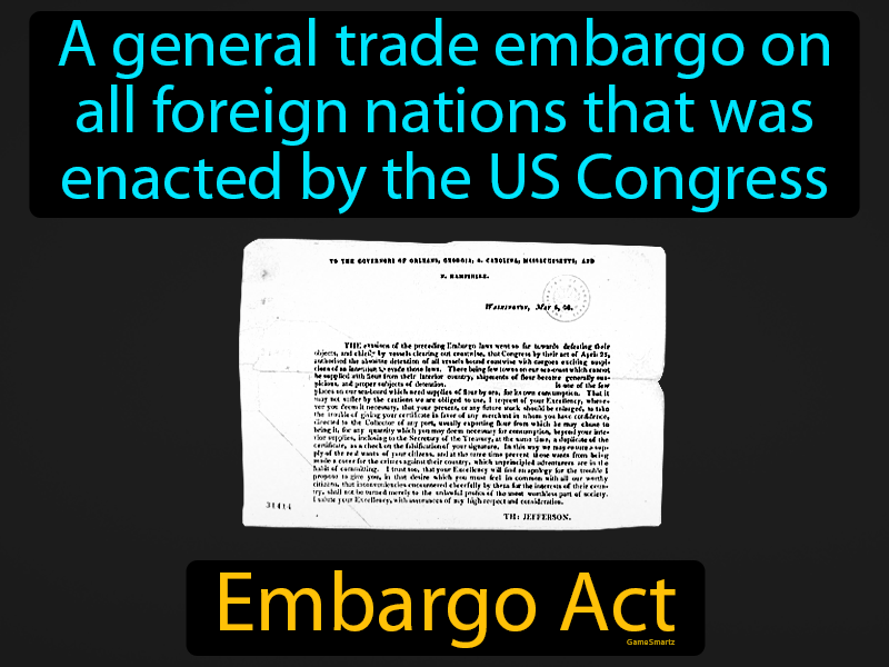 Embargo Act Definition