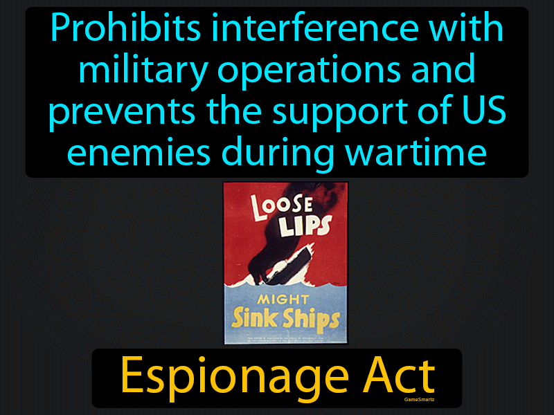 Espionage Act Definition