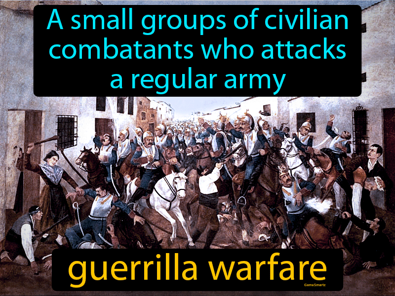 guerrilla warfare definition french revolution