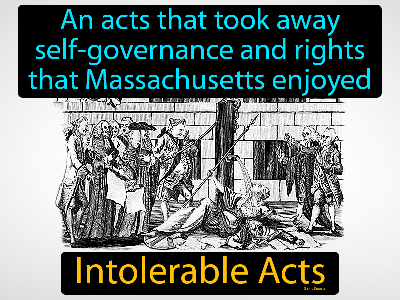 Intolerable Acts Definition