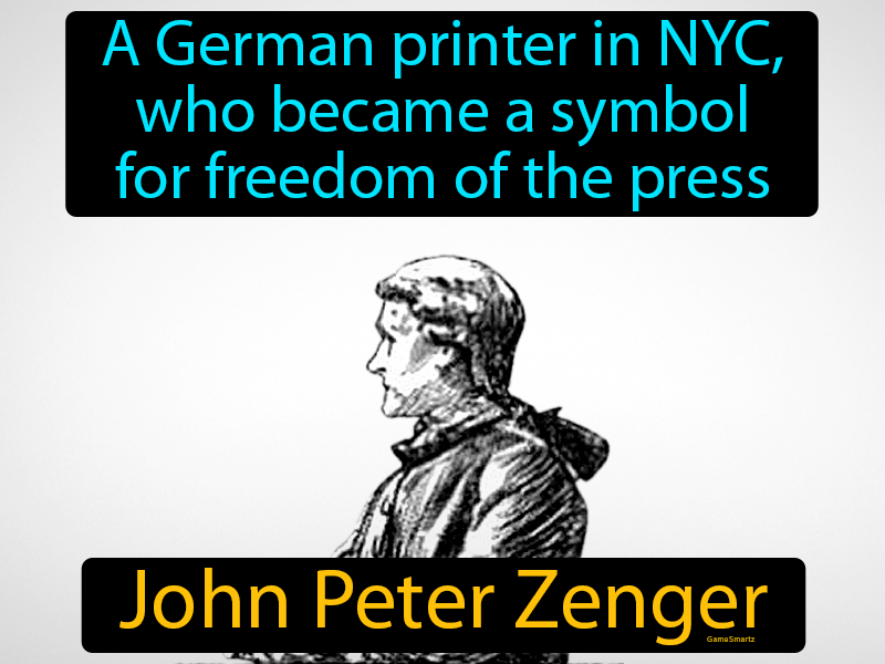 John Peter Zenger Definition