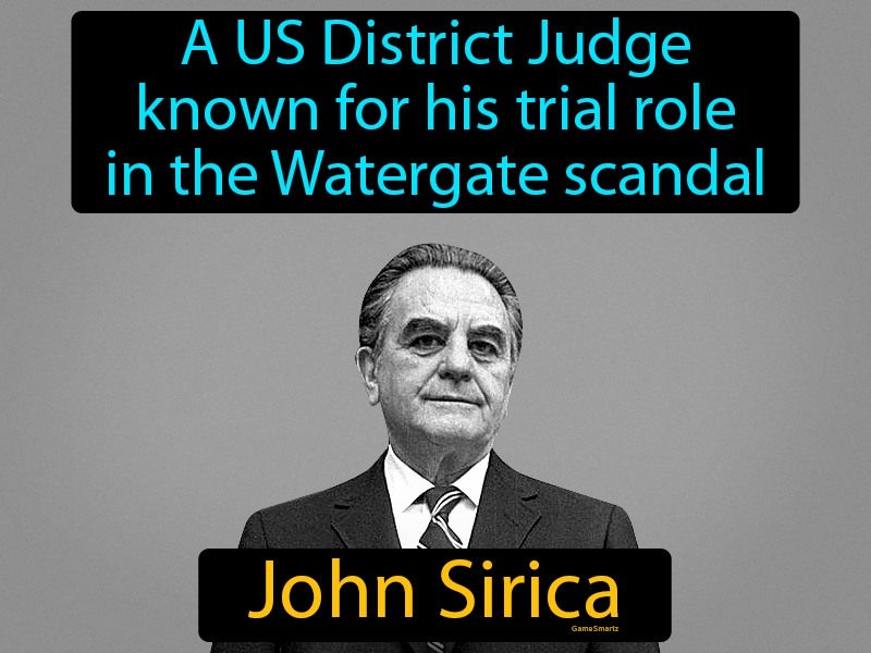 John Sirica Definition